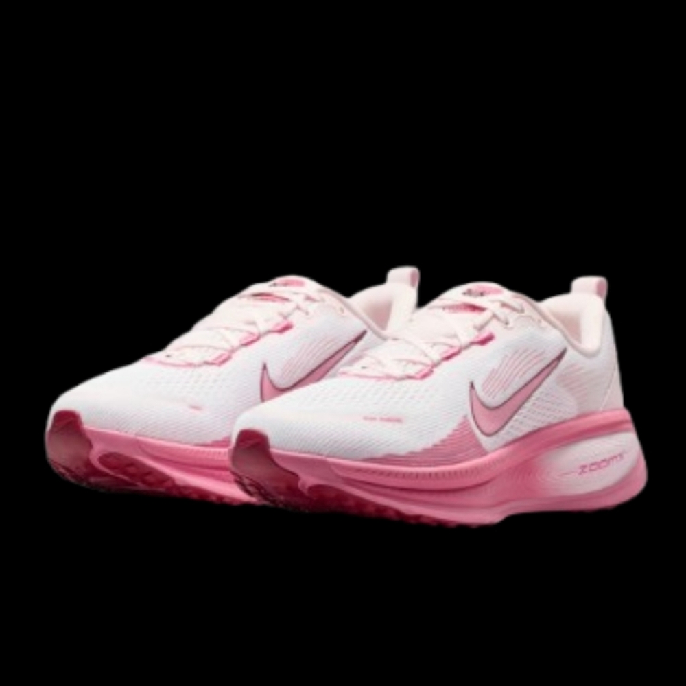 Nike Air Zoom Vomero 18 Running Womens Size 8 White Peony Pearl Pink